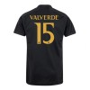 Camiseta de fútbol Real Madrid Valverde 15 Tercera Equipación 23-24 - Hombre